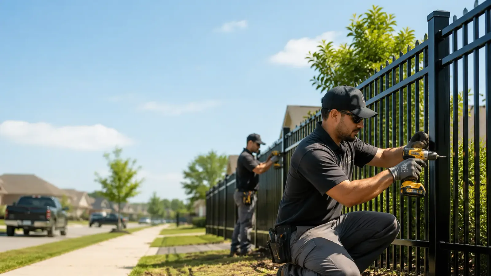 Metal Fence Installation in Danville, AR